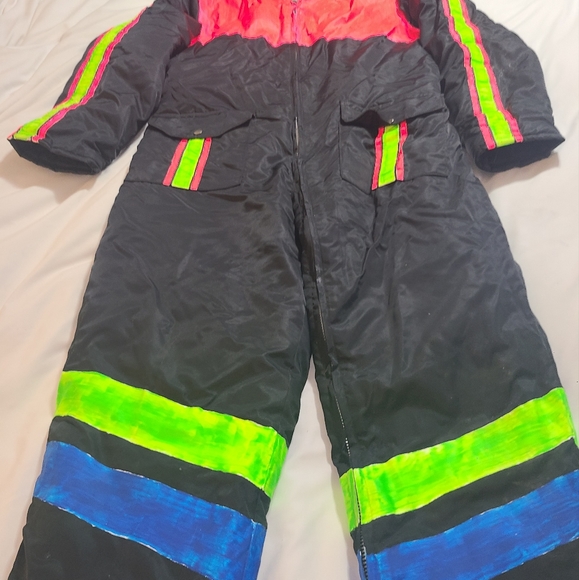 Handpainted Ski Suit / Snow Suit - Picture 3 of 14